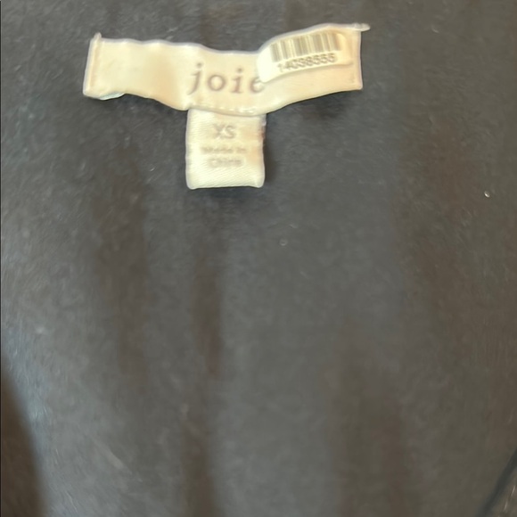 Joie Navy Sleeveless Buttoned Tank Top - Picture 7 of 12